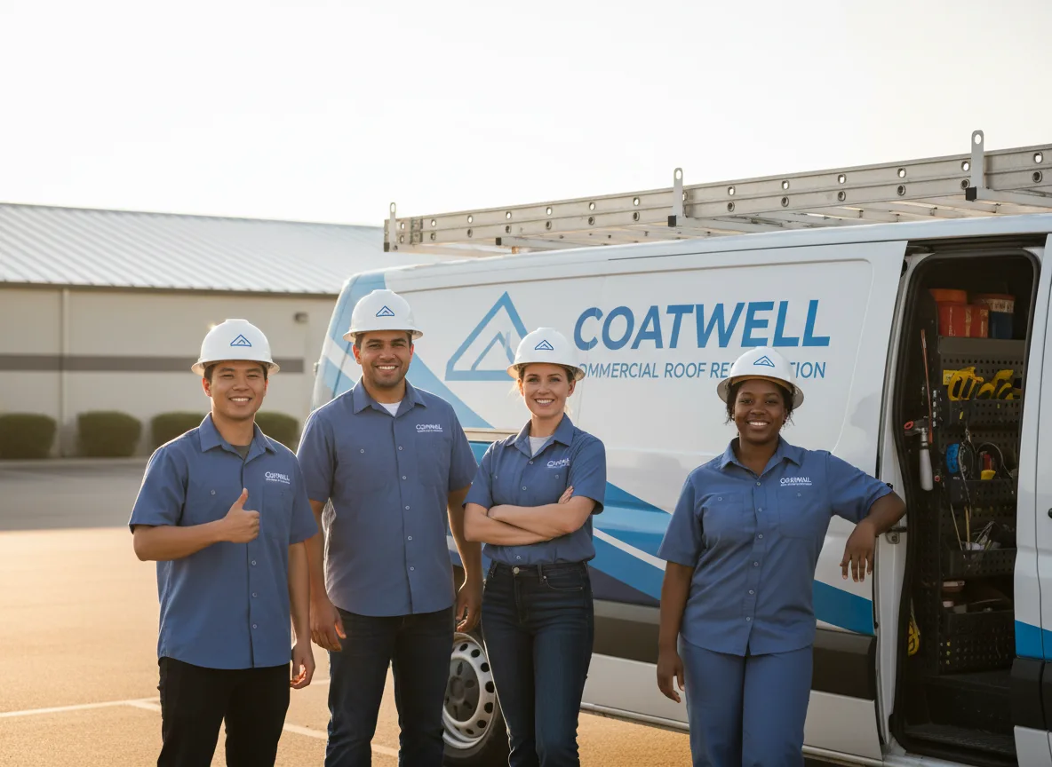 Commercial roof coating company in Vanderbilt, PA